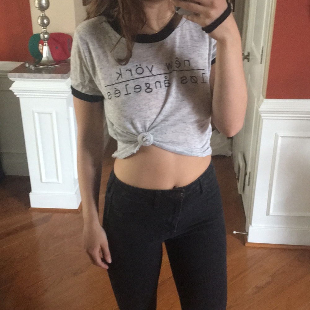 Cropped t-shirt